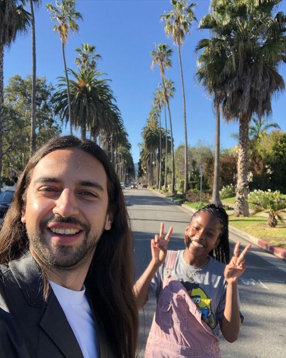 Amanda Gorman with her boyfriend Carmine Spena.