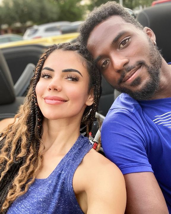 Fans can't get enough of Kenny Bednarek and Sharmila Nicollet on Instagram.