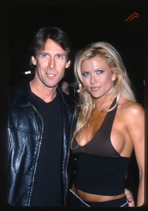 Michael Bay with his former girlfriend Lisa Dergan.