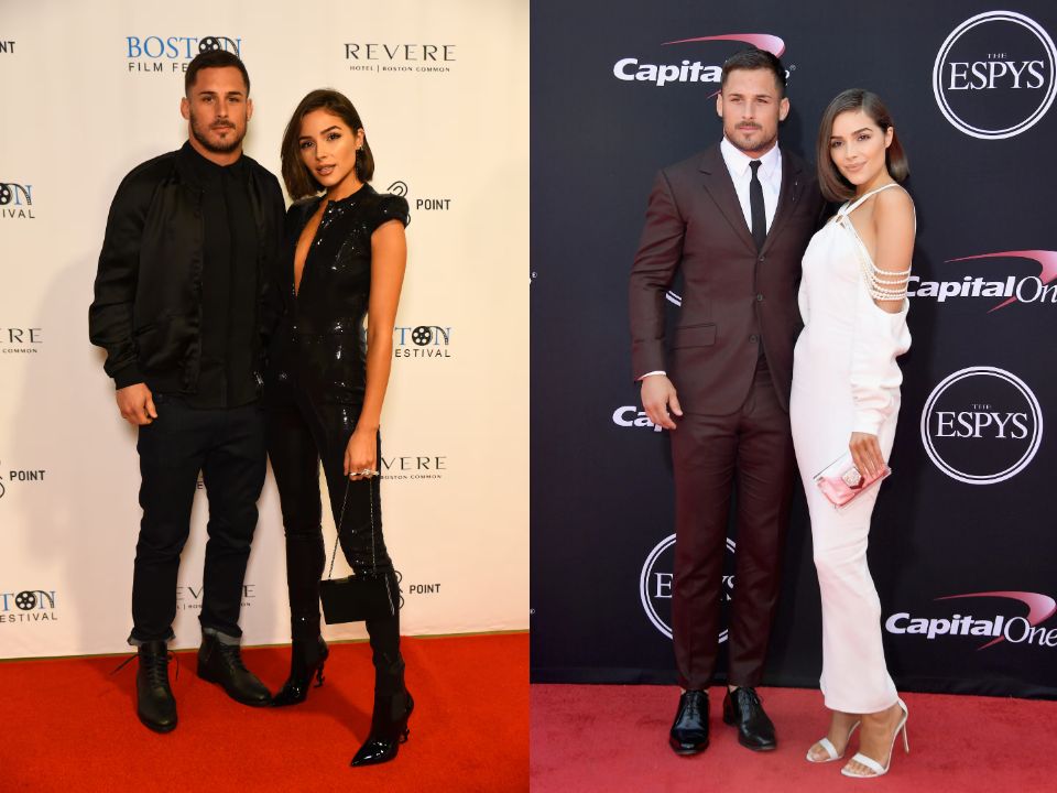 Danny Amendola with his former girlfriend Olivia Culpo.