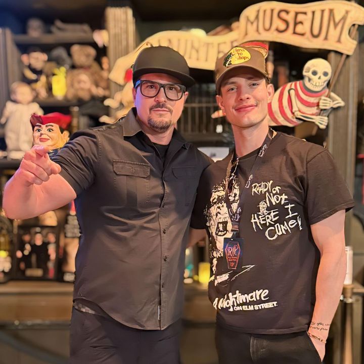 Zak Bagans at The Haunted Museum.