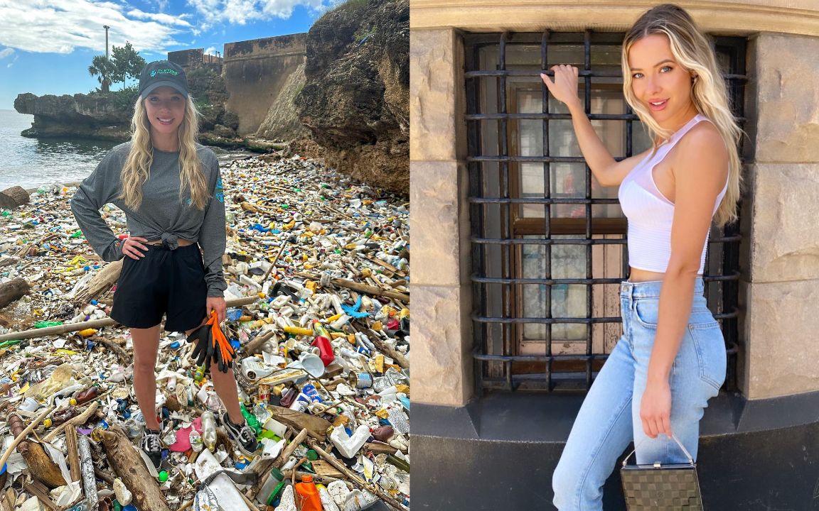 Brittany Wisniewski's Instagram provides no hints about her exes; it primarily features pictures of herself and her activism efforts with beach cleanups.