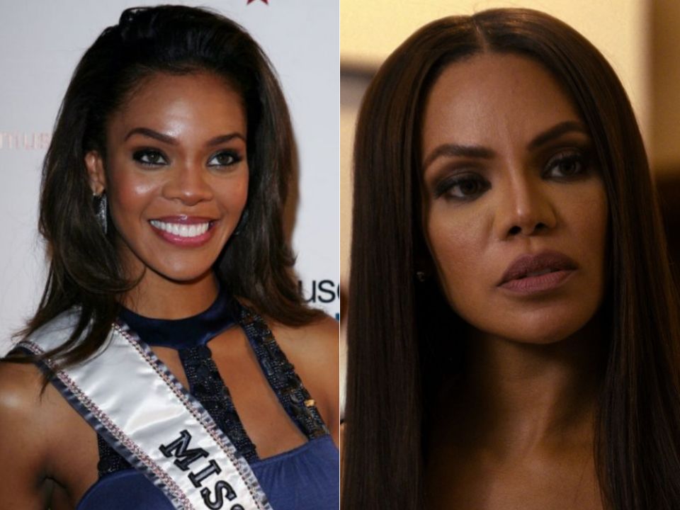 Crystle Stewart's nose job is more obvious than ever as Mallory on Netflix's ‘Beauty in Black.’