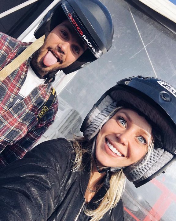 Daniel Zovatto first featured on his wife Tara Holt's Instagram in 2018.