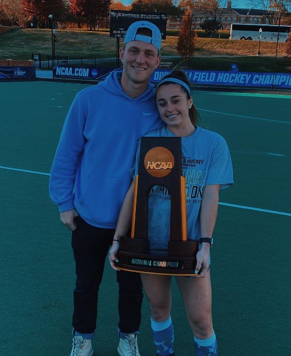 Erin Matson has won five consecutive NCAA Division I national championships with the University of North Carolina (UNC) field hockey team.