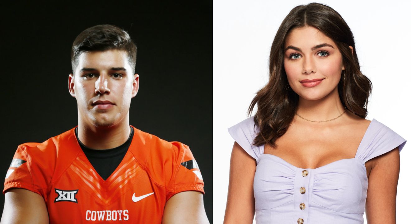 Mason Rudolph and Hannah Ann Sluss.