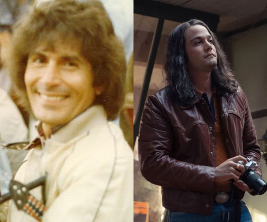 Rodney Alcala in real life vs. his portrayal in ‘Woman of the Hour’ on Netflix.