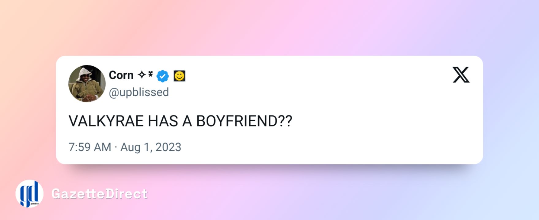 Twitter user Corn fueled queries about Valkyrae and Hasan Piker's relationship with his viral tweet.