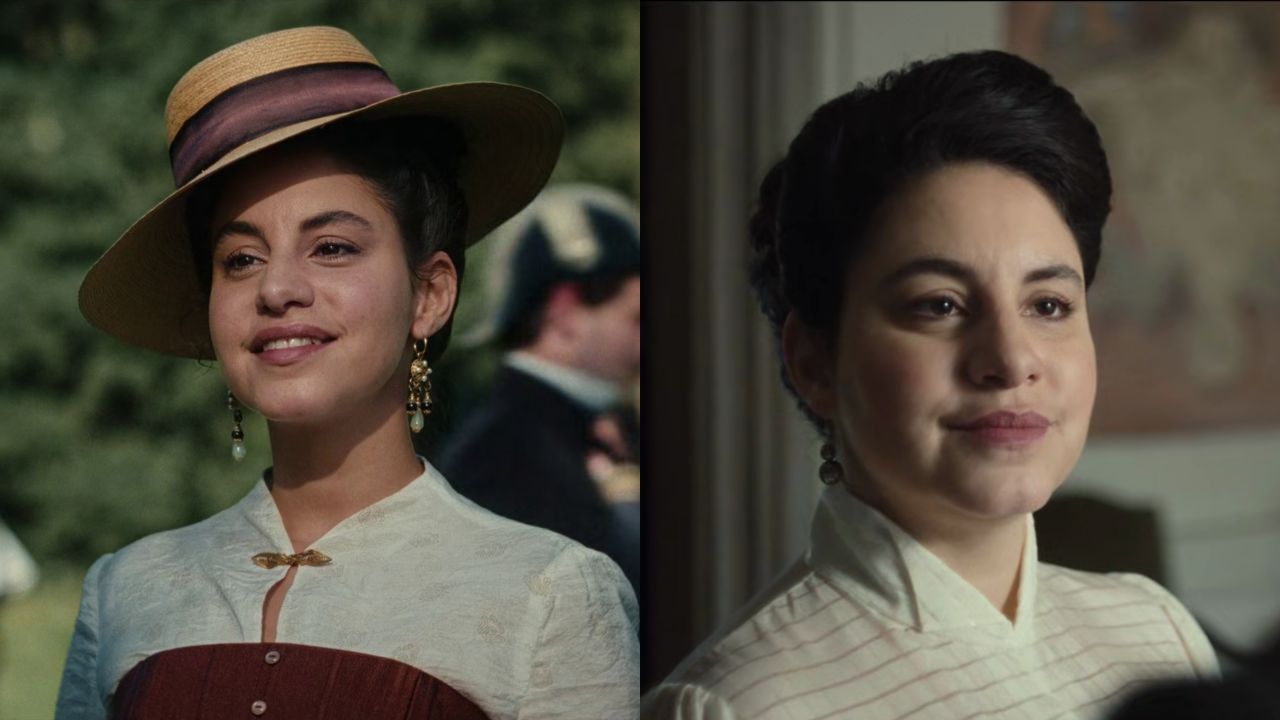 Almila Bagriacik before and after weight gain in ‘The Empress’ Season 1 and 2, respectively.