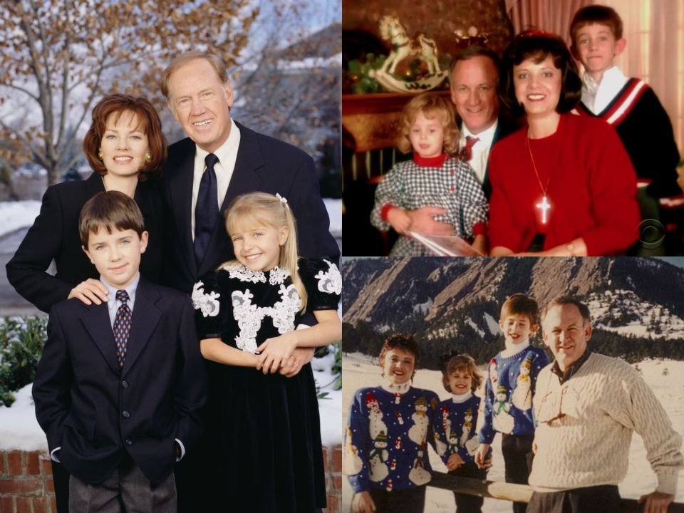 Burke Ramsey with his family: parents, John and Patsy, and sister, JonBenét.