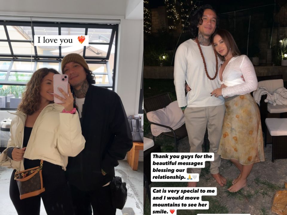 Catherine Paiz with her new boyfriend, Igor Ten.