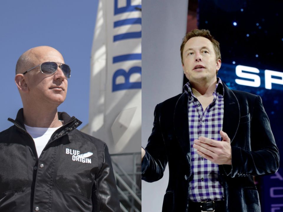 Elon Musk and Jeff Bezos’ long-standing rivalry in the space industry makes the idea of an Amazon acquisition extremely unlikely.