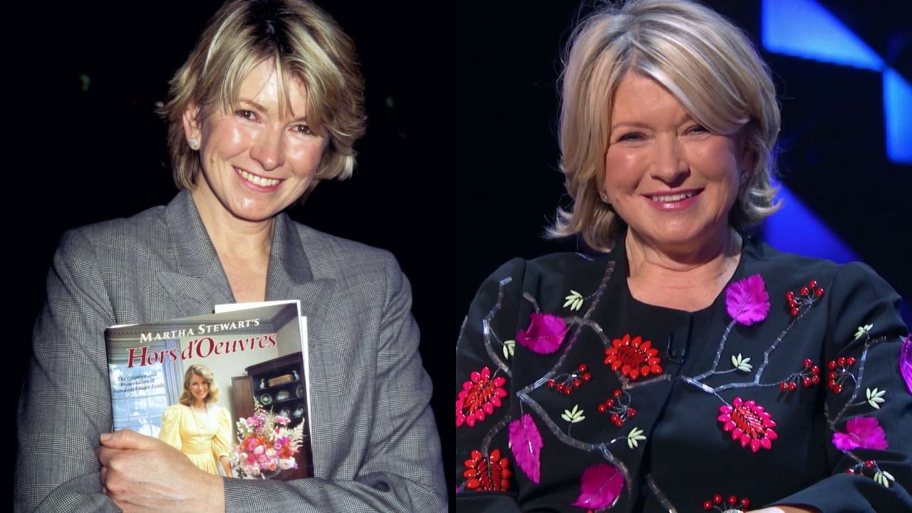 Martha Stewart before and after plastic surgery.