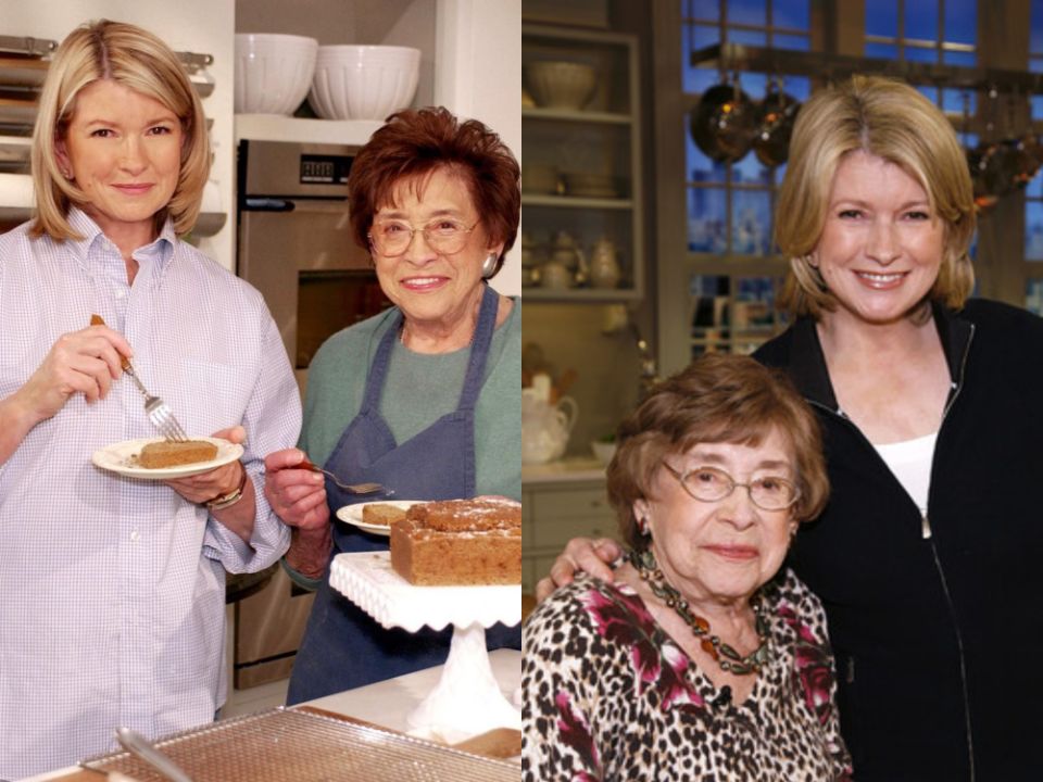 Martha Stewart's mother suffered a stroke and died aged 93 in 2007.