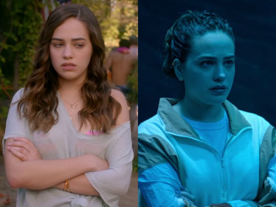 Mary Mouser in ‘Cobra Kai’ Season 1 vs. Season 6.