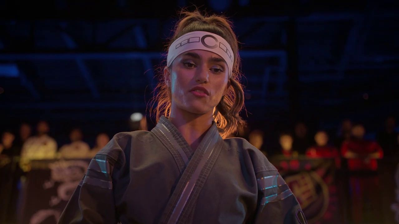 The new girl on ‘Cobra Kai’ Season 6 is Zara Malik, played by the talented real-life martial artist Rayna Vallandingham.