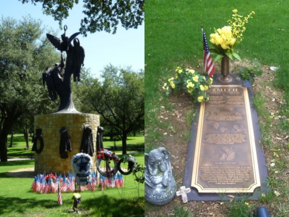 Norman Smith's grave is commemorated in the Garden of Honor for his dedicated service as a Senior Corporal.