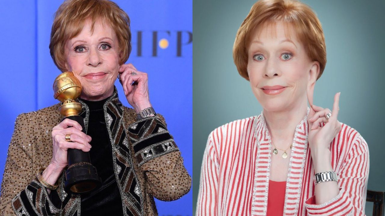 Carol Burnett shares no signs of illness.