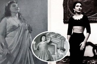 Maria Callas before and after weight loss.