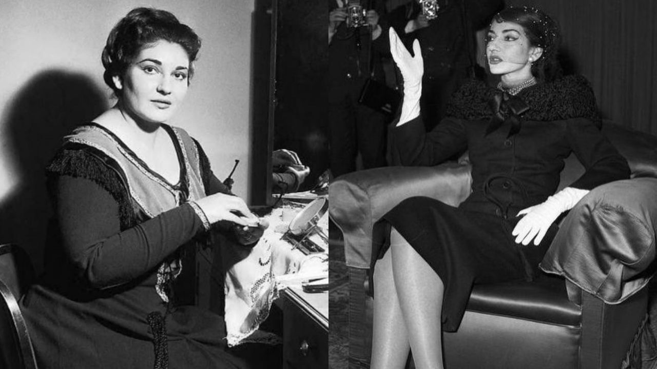 Maria Callas' extreme weight loss allegedly contributed to her losing her voice.