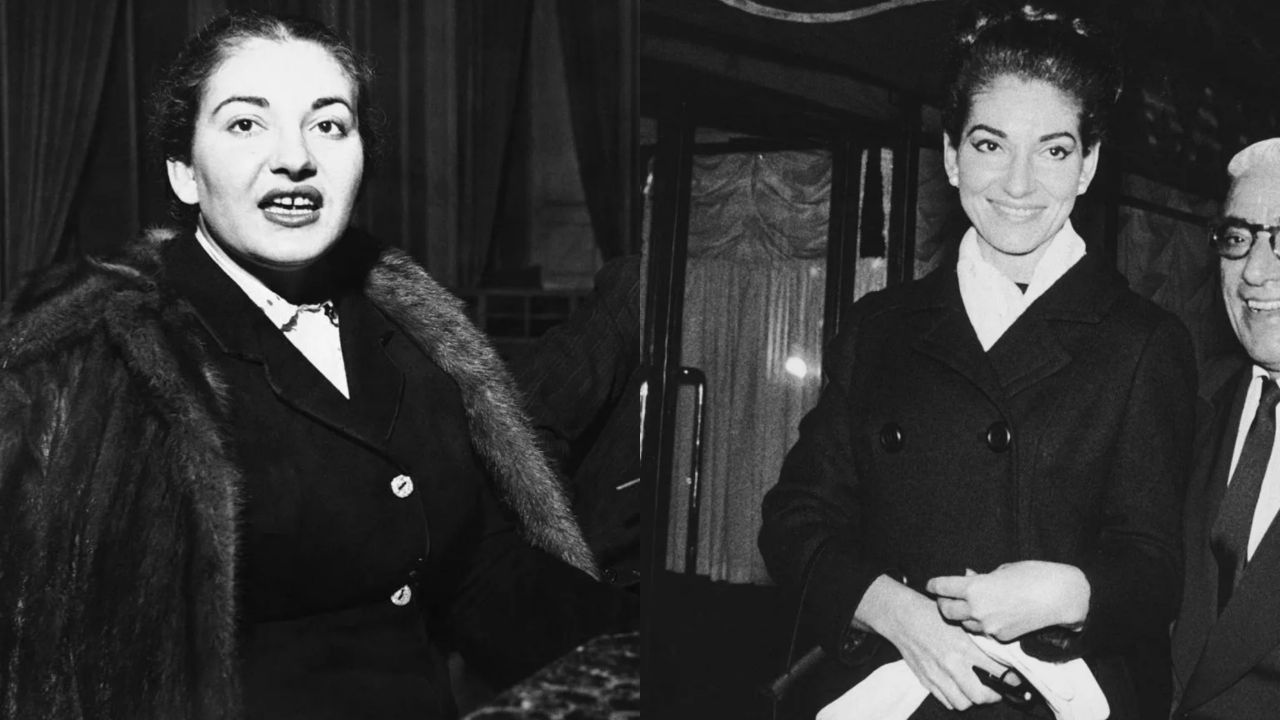 Maria Callas lost weight, underwent plastic surgery, and capped her teeth.