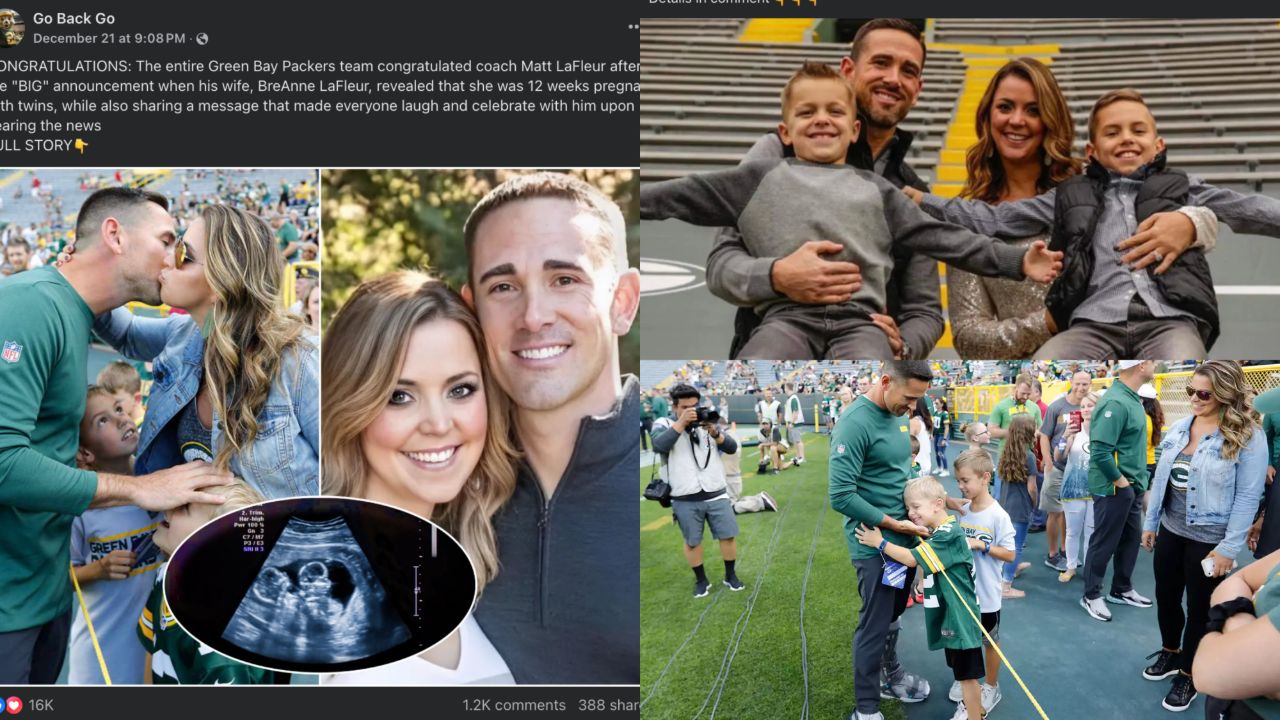 Fact Check Is Matt LaFleur's Wife Pregnant Again, With Twins?