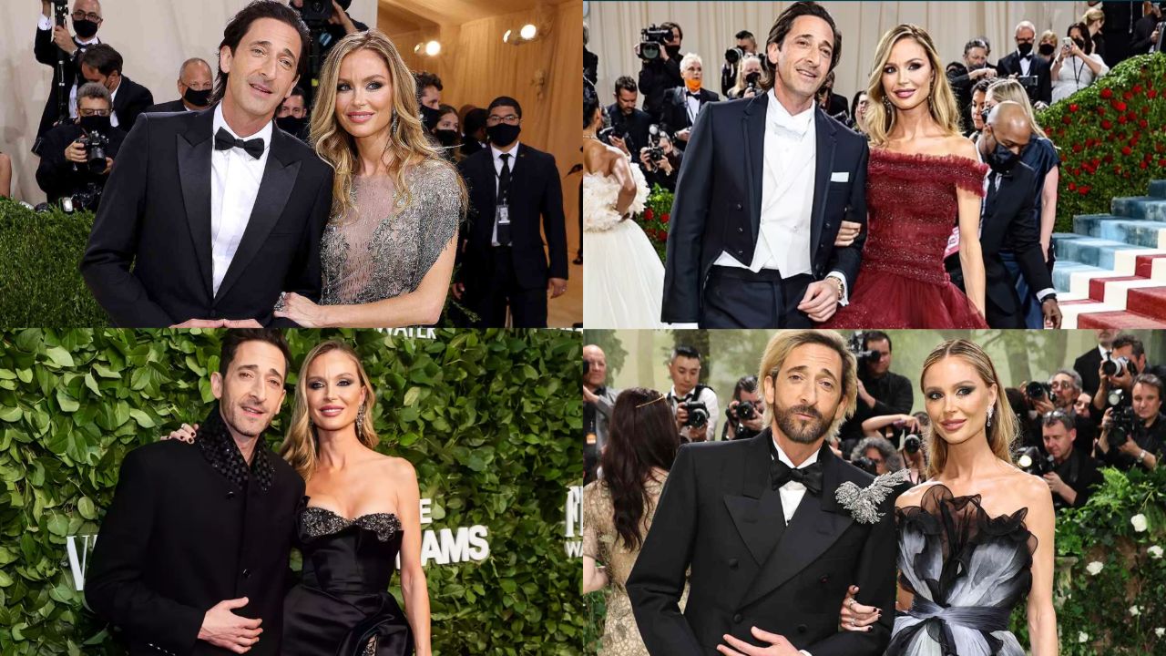 Adrien Brody and his girlfriend, Georgina Chapman, often make stunning public appearances.