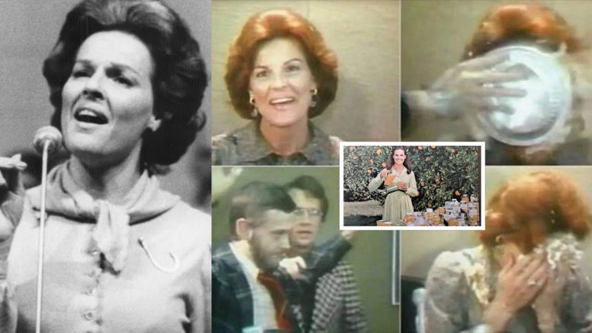 Anita Bryant's 1977 Pie in the Face Incident and Orange Juice Legacy