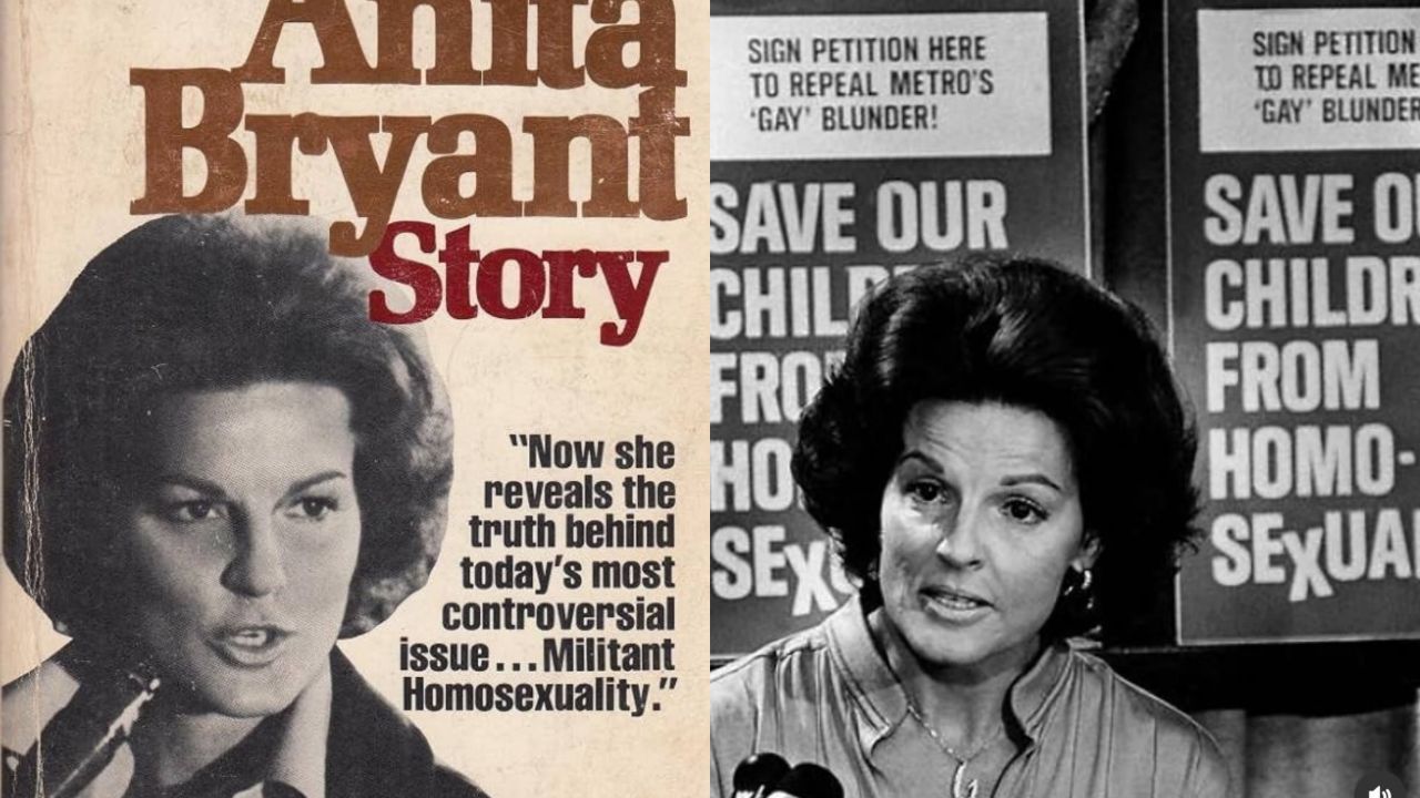 Anita Bryant’s granddaughter, Sarah Green, came out as gay on her 21st birthday.