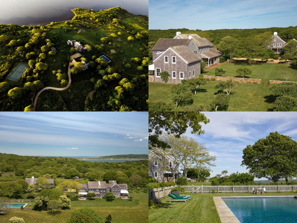 Caroline Kennedy lives in Red Gate Farm, a sprawling house in Aquinnah, MA, on Martha’s Vineyard.