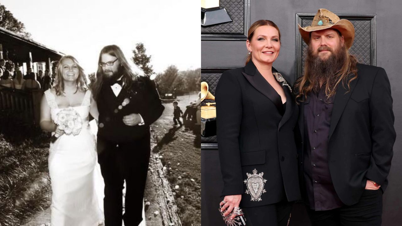 Chris Stapleton married his wife, Morgane Stapleton, in 2007.