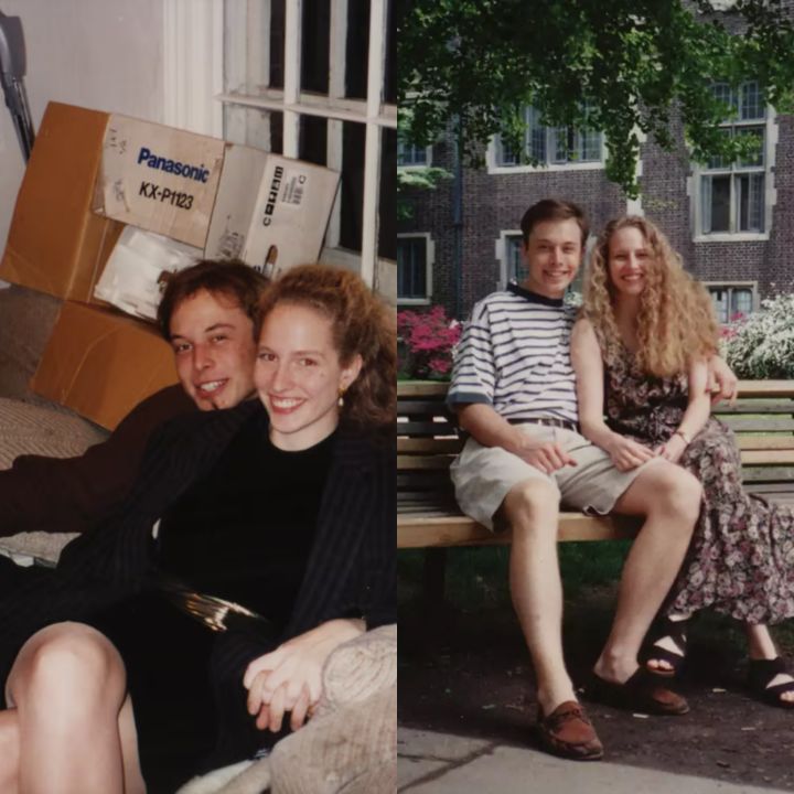 Elon Musk and Jennifer Gwynne.