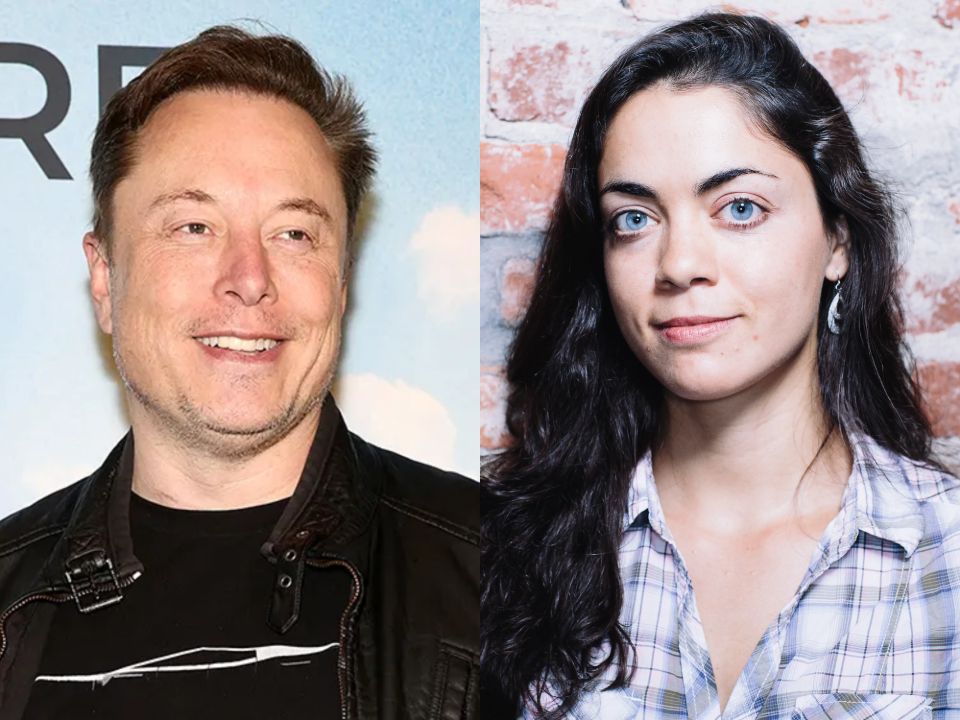 Elon Musk and Shivon Zilis.