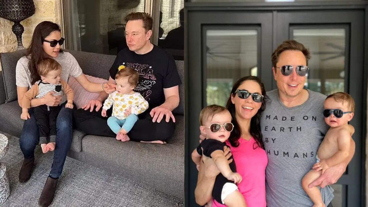 Elon Musk quietly welcomed twins, son Strider and daughter Azure.