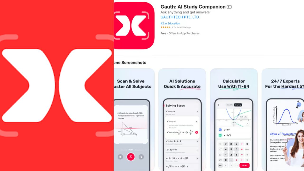 Gauth, used by 300 million people globally for AI homework help, was also blocked from U.S. app stores.