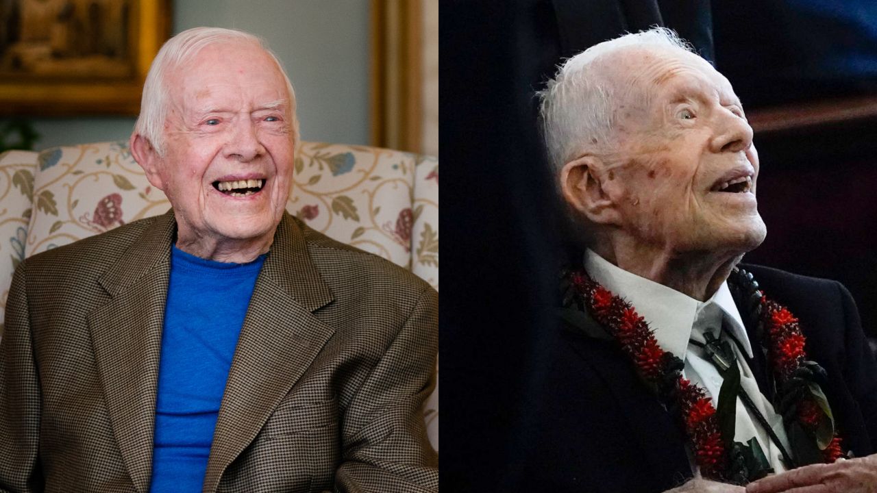 Jimmy Carter, 39th U.S. president, died at 100 on Dec. 29, 2024, in Plains, Georgia.