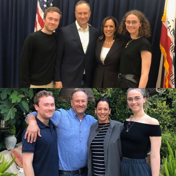 Kamala Harris has two stepchildren, Cole and Ella, who affectionately call her “Momala.”