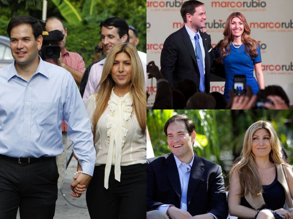 Marco Rubio, and his wife, Jeanette Dousdebes, share four children; daughters Daniella and Amanda, and sons Anthony and Dominick.