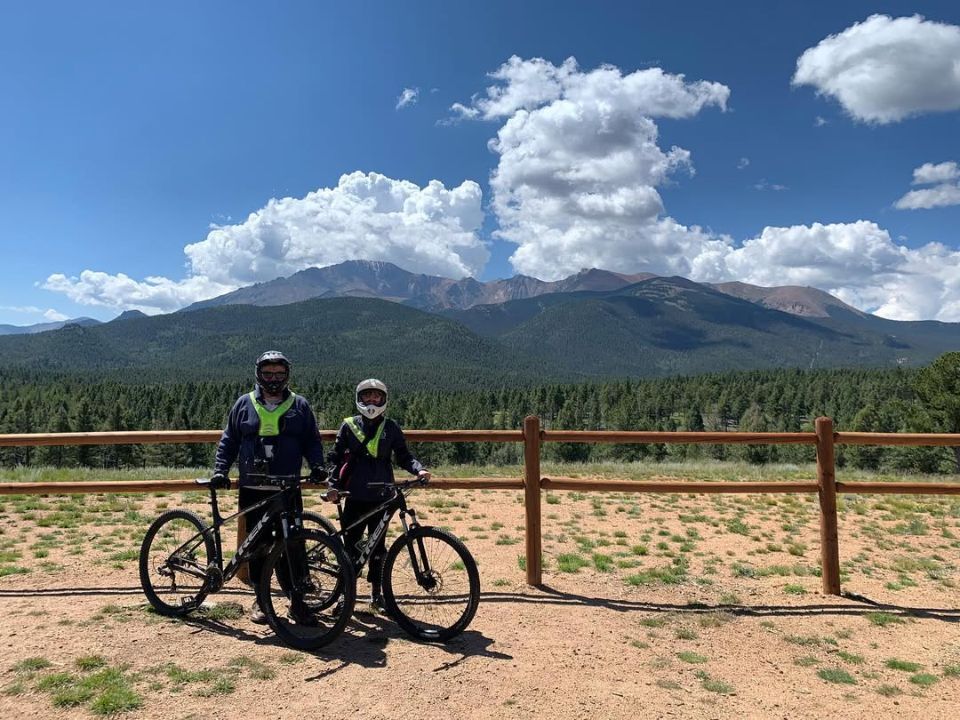 Mariann Budde biking with her husband, Paul Budde.