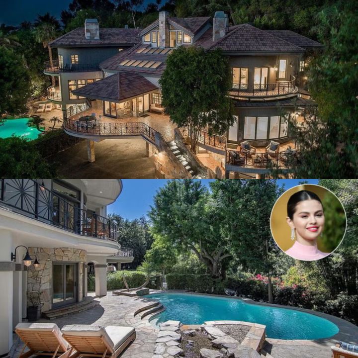 Selena Gomez owns a $4.9 million Encino mansion, previously owned by rock legend Tom Petty.