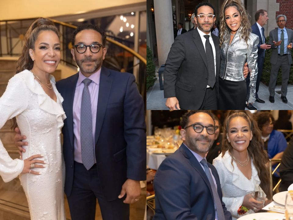 Sunny Hostin, and her husband, Manny, met in 1996 at a church in Maryland—the couple married in August 1998.