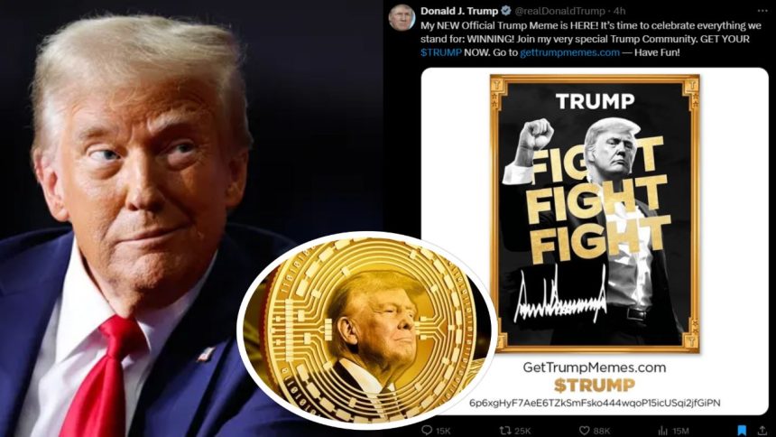 Donald Trump’s $TRUMP Meme Coin: How & Where to Buy the Official Crypto on Solana