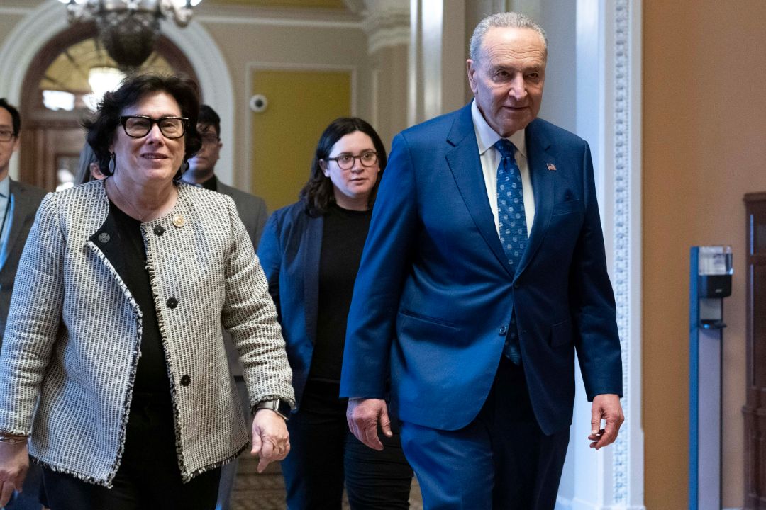 Chuck Schumer has been married to Iris Weinshall since 1980; his wife is a former commissioner of NYC's Department of Transportation and now COO of the New York Public Library.