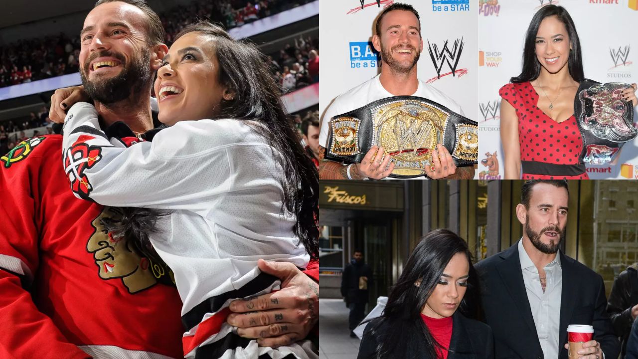 CM Punk and AJ Lee first connected through WWE storylines before their real-life romance blossomed.