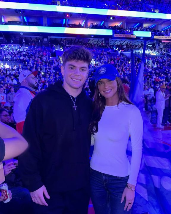 Cooper DeJean and his girlfriend, Steph Wilfawn, who likely met at the University of Iowa, have shared several public moments.