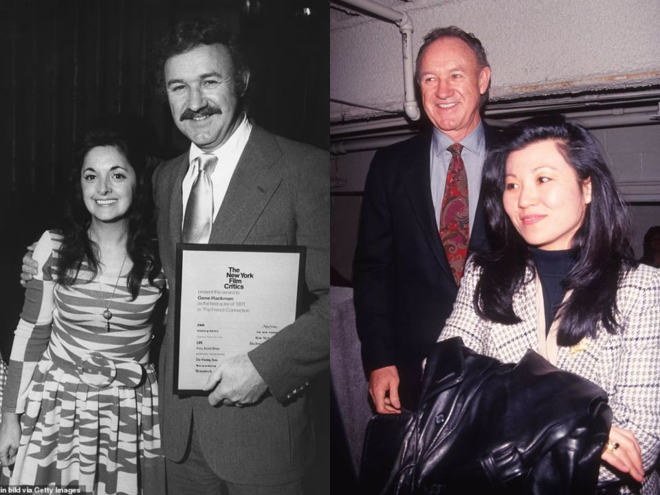 Gene Hackman was married twice—first to Faye Maltese in 1956, with whom he had three children, and later to Betsy Arakawa in 1991, his wife of 34 years until their passing in 2025.