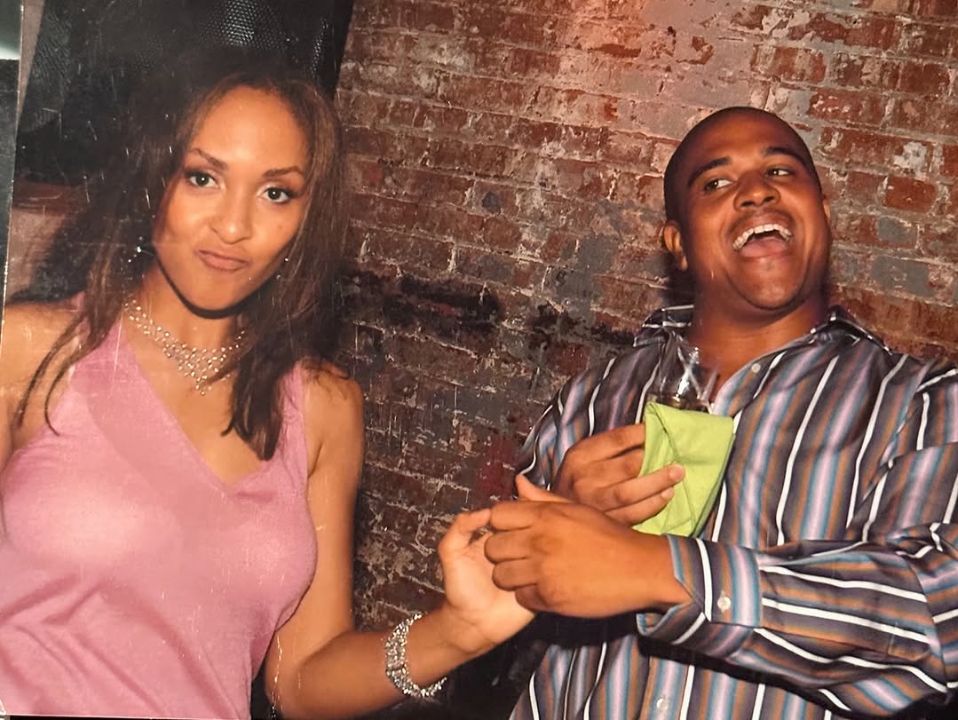 Irv Gotti with his ex-wife, Debbie Lorenzo.