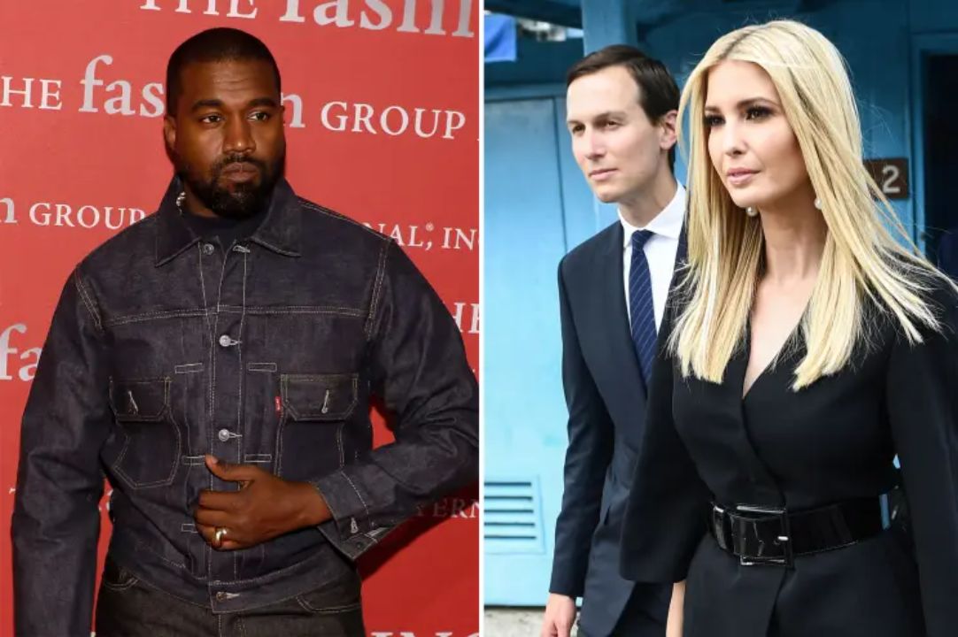 Kanye West made a cryptic social media post implying an affair with Ivanka Trump while criticizing Jared Kushner.