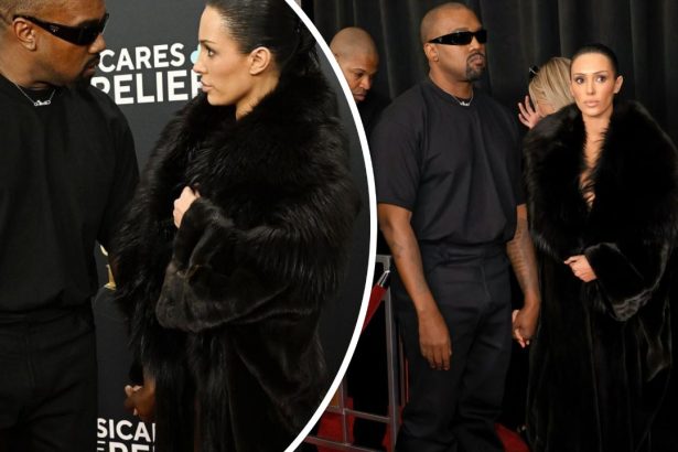 What Outfit Was Kanye West's Wife Bianca Censori Wearing at the 2025 Grammys?