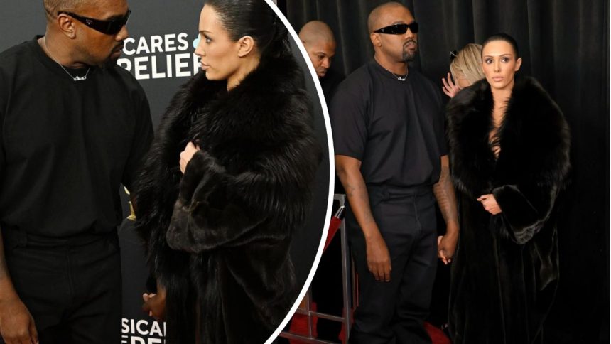 What Outfit Was Kanye West's Wife Bianca Censori Wearing at the 2025 Grammys?